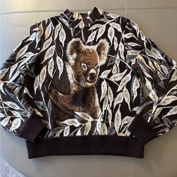 Vintage Mint St. John Sport Koala Bear Wool Blend Sweater. Size P (Small). - Picture 1 of 8